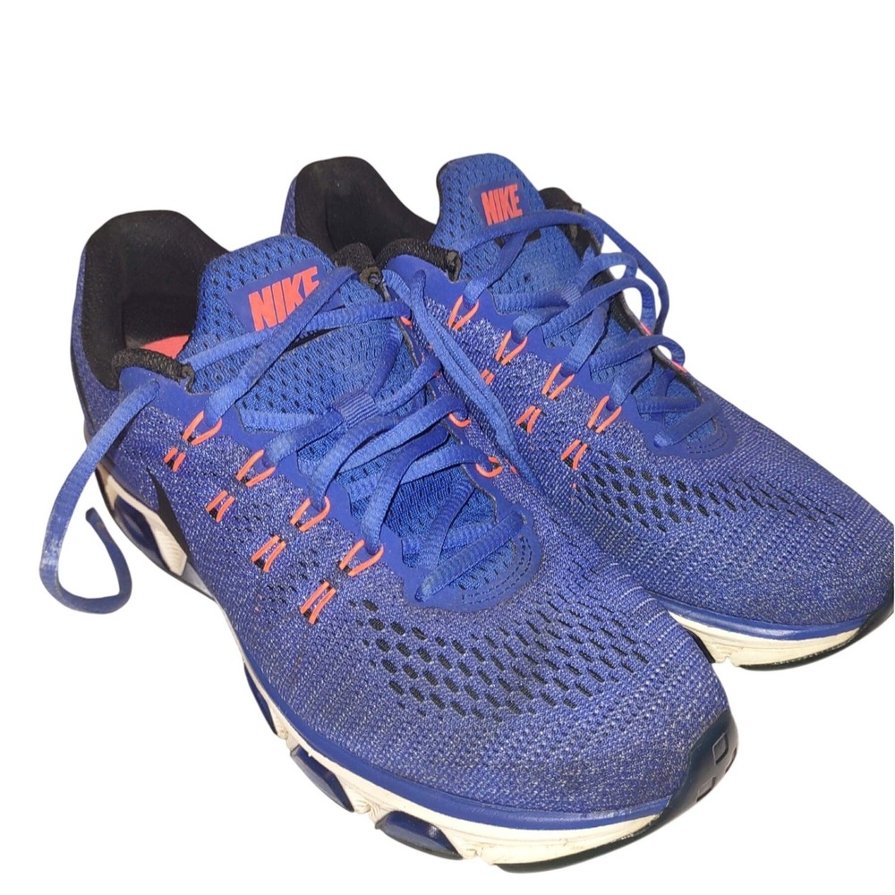 Nike Air Max Tailwind 8 Womens Running Shoes Blue Orange 805942-408 Size 9.5
